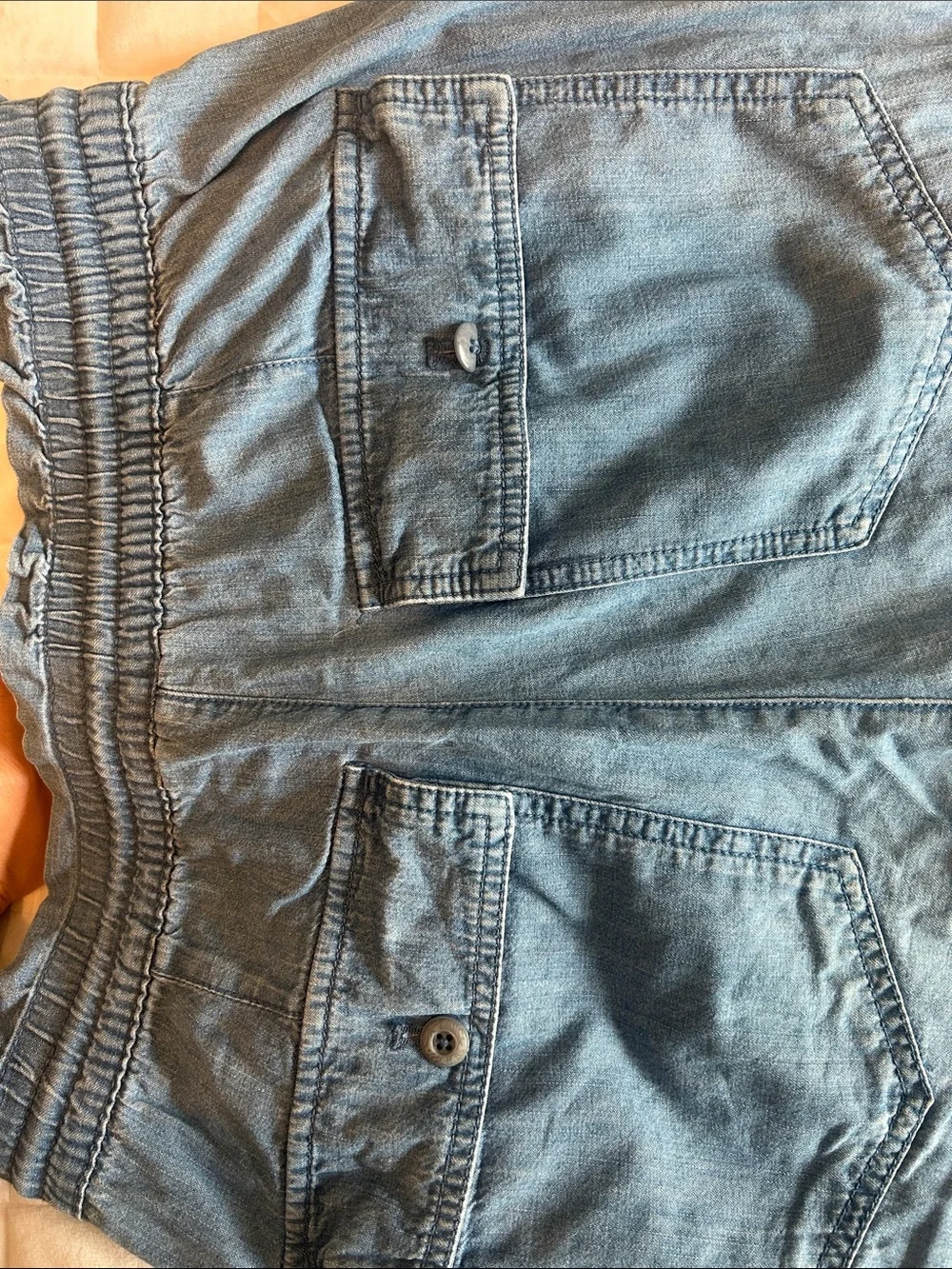 GAP Wide Leg Jeans in Denim Blue